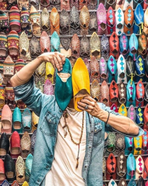 Марокканские туфли